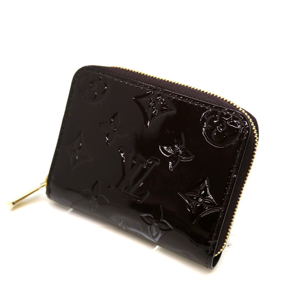 Louis Vuitton Vernis Coin Wallet Amarante Purple Zippy - Picture 1 of 6